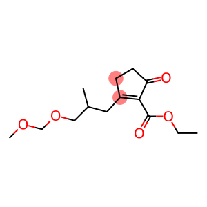 5-Oxo-2-(1-methoxymethoxy-2-methylpropyl)-1-cyclopentene-1-carboxylic acid ethyl ester