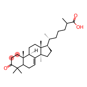 3-oxolanost-7-en-26-oic acid