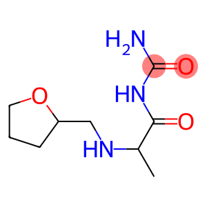 {2-[(oxolan-2-ylmethyl)amino]propanoyl}urea