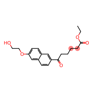 6-Oxo-6-[6-(2-hydroxyethoxy)-2-naphtyl]hexanoic acid ethyl ester