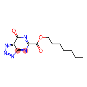 7-Oxo-7H-1,2,3-triazolo[4,5-d]pyrimidine-5-carboxylic acid heptyl ester