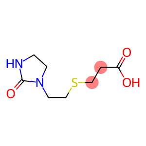 3-{[2-(2-oxoimidazolidin-1-yl)ethyl]sulfanyl}propanoic acid