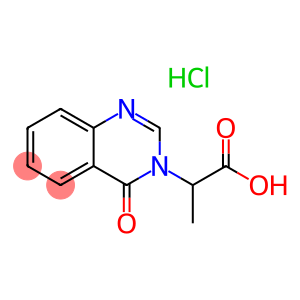 2-(4-OXO-4H-QUINAZOLIN-3-YL)-PROPIONIC ACIDHYDROCHLORIDE