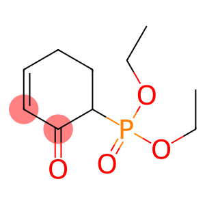 2-Oxo-3-cyclohexenylphosphonic acid diethyl ester