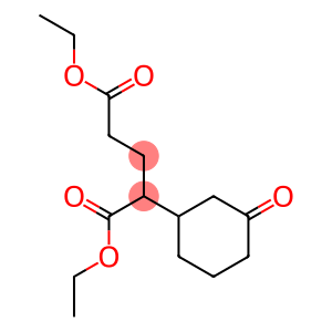 2-(3-Oxocyclohexyl)pentanedioic acid diethyl ester