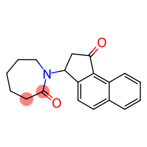 1-(1-OXO-2,3-DIHYDRO-1H-CYCLOPENTA-[A]NAPHTHALEN-3-YL)-AZEPAN-2-ONE