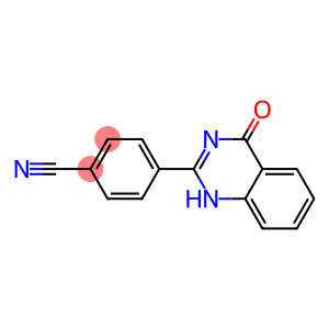 4-(4-oxo-1,4-dihydroquinazolin-2-yl)benzonitrile