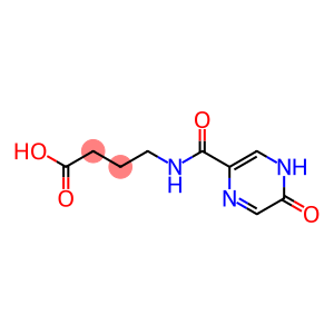 4-[(5-oxo-4,5-dihydropyrazin-2-yl)formamido]butanoic acid