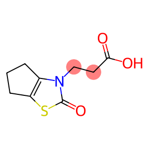 3-(2-oxo-5,6-dihydro-2H-cyclopenta[d][1,3]thiazol-3(4H)-yl)propanoic acid