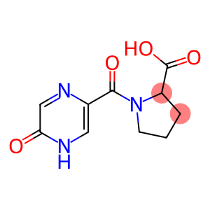 1-[(5-oxo-4,5-dihydropyrazin-2-yl)carbonyl]pyrrolidine-2-carboxylic acid