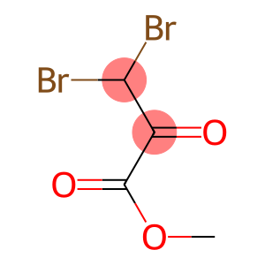 2-Oxo-3,3-dibromopropionic acid methyl ester