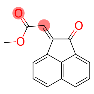 2-Oxoacenaphthen-1-ylideneacetic acid methyl ester