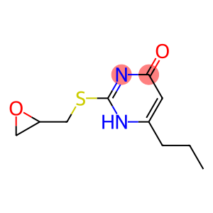 2-[(oxiran-2-ylmethyl)sulfanyl]-6-propyl-1,4-dihydropyrimidin-4-one