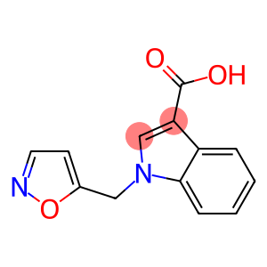 1-(1,2-oxazol-5-ylmethyl)-1H-indole-3-carboxylic acid