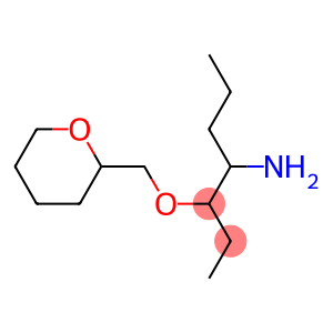 3-(oxan-2-ylmethoxy)heptan-4-amine