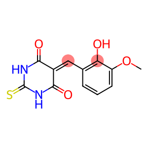 5-(O-VANILLYLIDENE)-2-THIOBARBITURIC ACID