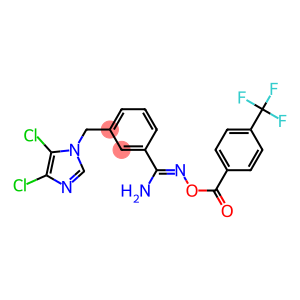 O1-[4-(TRIFLUOROMETHYL)BENZOYL]-3-[(4,5-DICHLORO-1H-IMIDAZOL-1-YL)METHYL]BE NZENE-1-CARBOHYDROXIMAMIDE