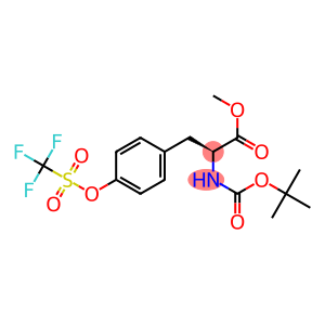 O-(Trifluoromethylsulfonyl)-N-(tert-butoxycarbonyl)tyrosine methyl ester