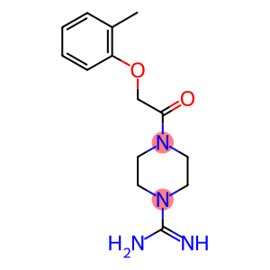 4-(2-O-TOLYLOXY-ACETYL)-PIPERAZINE-1-CARBOXAMIDINE