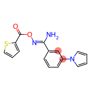 O1-(2-thienylcarbonyl)-3-(1H-pyrrol-1-yl)benzene-1-carbohydroximamide