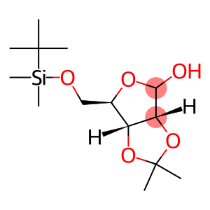 5-O-(tert-Butyldimethylsilyl)-2,3-O-isoproylidene-D-ribofuranose