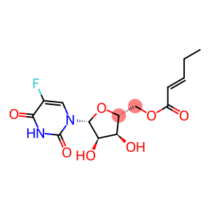 5'-O-(2-Pentenoyl)-5-fluorouridine