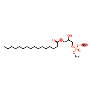 (-)-1-O-Palmitoyl-D-glycerol-3-phosphoric acid disodium salt