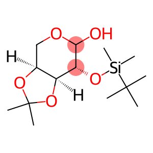 3-O,4-O-Isopropylidene-2-O-(tert-butyldimethylsilyl)-L-arabinopyranose