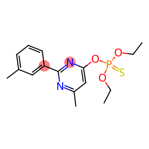 O,O-DIETHYL O-[6-METHYL-2-(3-METHYLPHENYL)PYRIMIDIN-4-YL] PHOSPHOTHIOATE