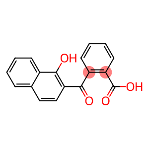 o-(1-Hydroxy-2-naphtylcarbonyl)benzoic acid