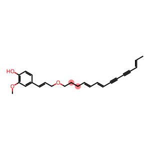 1-O-feruloyl-tetradeca-4,6,12-triene-8,10-diyne