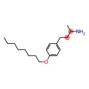 4-[4-(octyloxy)phenyl]butan-2-amine