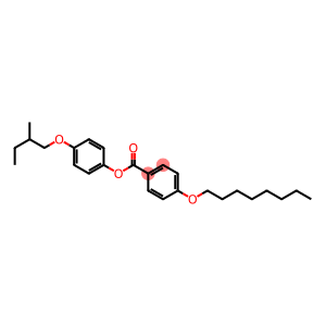 4-(Octyloxy)benzoic acid 4-(2-methylbutoxy)phenyl ester