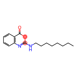 2-Octylamino-4H-3,1-benzoxazin-4-one