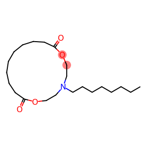 5-Octyl-5-aza-2,8-dioxacyploheptadecane-1,9-dione