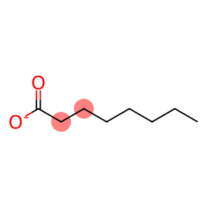 Octanoic acid anion