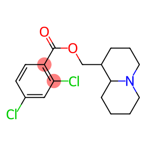 octahydro-2H-quinolizin-1-ylmethyl 2,4-dichlorobenzoate