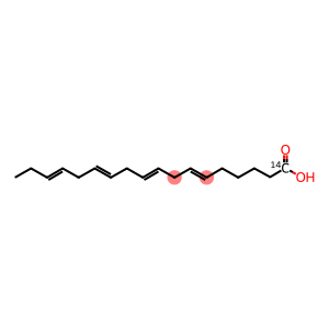 OCTADECATETRAENOIC ACID, 6,9,12,15-, [1-14C]