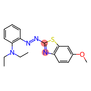 2-[o-(Diethylamino)phenylazo]-6-methoxybenzothiazole