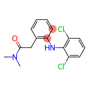 o-(2,6-Dichloroanilino)-N,N-dimethylbenzeneacetamide