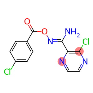 O2-(4-CHLOROBENZOYL)-3-CHLOROPYRAZINE-2-CARBOHYDROXIMAMIDE, TECH