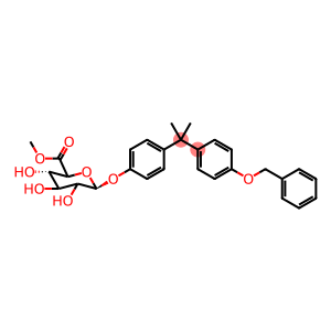 4'-O-Benzyl Bisphenol A β-D-Glucuronic Acid Methyl Ester