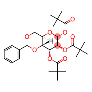 4,6-O-亚苄基1,2,3-三-O-新戊酰一个-D吡喃甘露糖