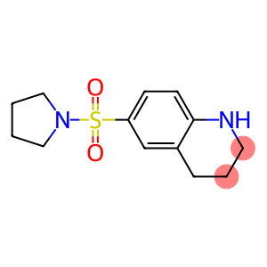 6-(PYRROLIDIN-1-YLSULFONYL)-1,2,3,4-TETRAHYDROQUINOLINE