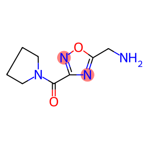 ([3-(PYRROLIDIN-1-YLCARBONYL)-1,2,4-OXADIAZOL-5-YL]METHYL)AMINE