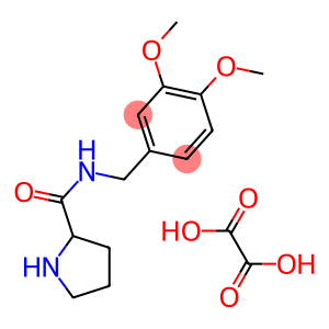 PYRROLIDINE-2-CARBOXYLIC ACID 3,4-DIMETHOXY-BENZYLAMIDE OXALATE