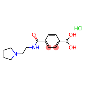 4-[(2-Pyrrolidin-1-ylethyl)carbamoyl]benzeneboronic acid hydrochloride 98%