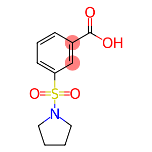 3-(Pyrrolidin-1-ylsulphonyl)benzoic acid