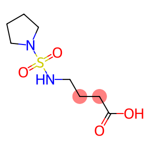 4-[(pyrrolidine-1-sulfonyl)amino]butanoic acid