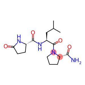 pyroglutamyl-leucyl-prolinamide